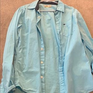 Hollister button down shirt M